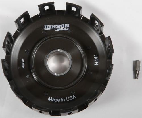 HINSON Billet Clutch Basket for Yamaha YZ250F '14 with Kickstarter Gear (Part H441)
