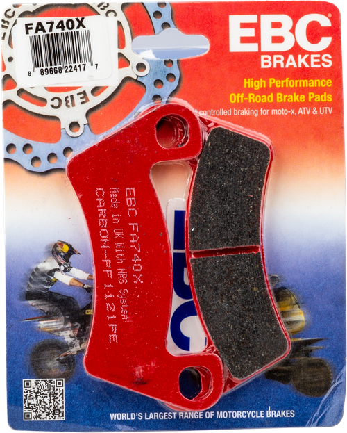 EBC Fa740X Carbon X Series Brake Pads for Enhanced Stopping Power