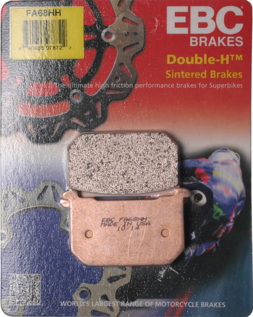 EBC FA68HH Double H Sintered Brake Pads for Enhanced Stopping Power