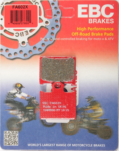 EBC FA602X Carbon X Series Brake Pads for High-Performance Braking