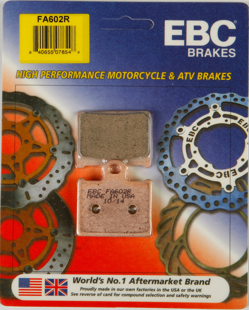 EBC Fa602r Sintered R Series Brake Pads for Enhanced Stopping Power
