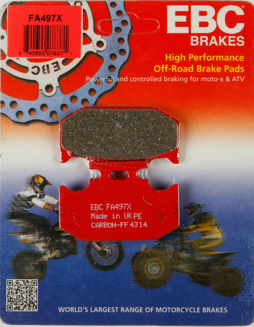 EBC FA497X Brake Pads for Reliable Vehicle Braking Performance