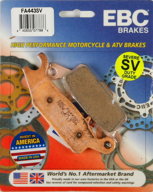 EBC FA443SV Brake Pads for Reliable Performance and Durability