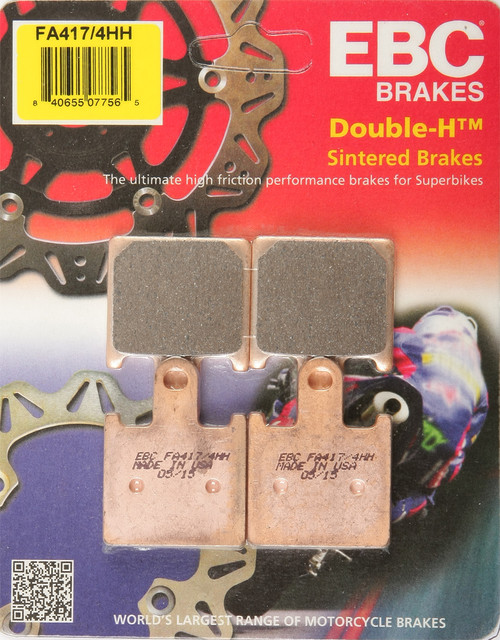 EBC FA417/4HH Brake Pads for Enhanced Stopping Power and Durability