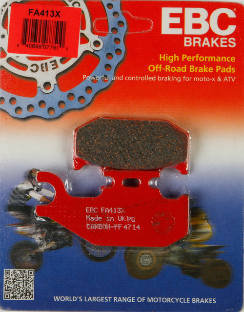 EBC FA413X Brake Pads - High-Performance Replacement for Reliable Braking