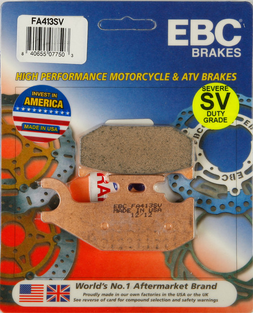 EBC FA413SV Brake Pads for Enhanced Stopping Power and Durability