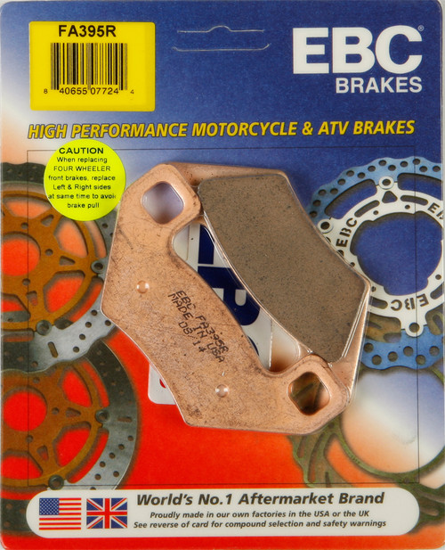 EBC FA395R Brake Pads for Reliable Vehicle Braking Performance