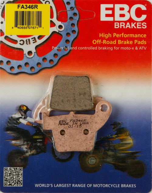 EBC FA346R Brake Pads for Enhanced Stopping Power and Durability