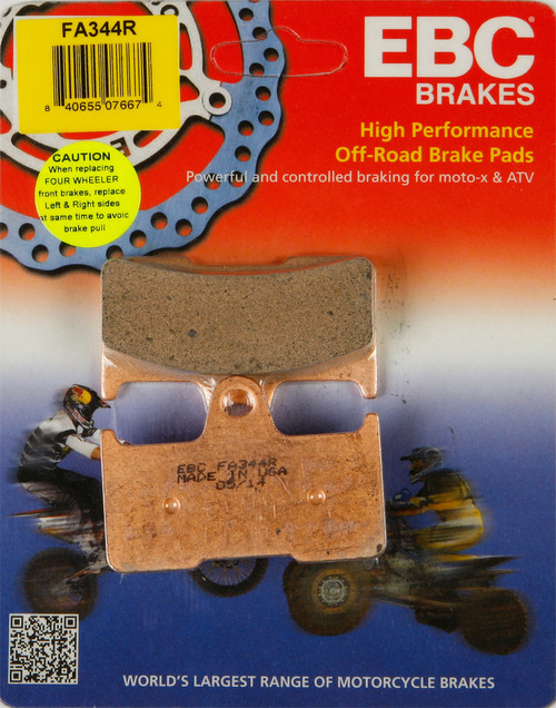 EBC FA344R Brake Pads for Enhanced Vehicle Performance