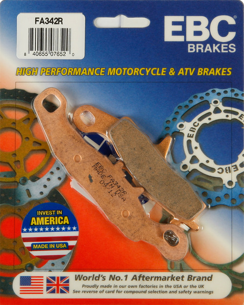 EBC FA342R Brake Pads - Reliable Performance for Your Vehicle