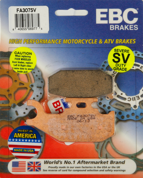 EBC FA307SV Brake Pads - Reliable Replacement for Enhanced Stopping Power