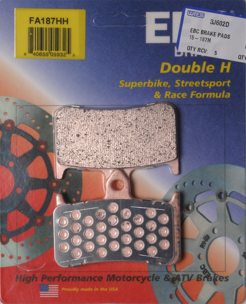 EBC FA187HH Brake Pads for Enhanced Stopping Power and Durability
