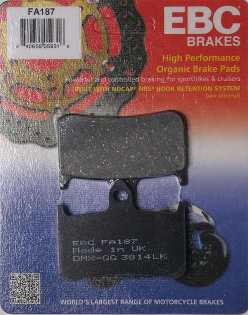EBC FA187 Brake Pads for Reliable Vehicle Performance