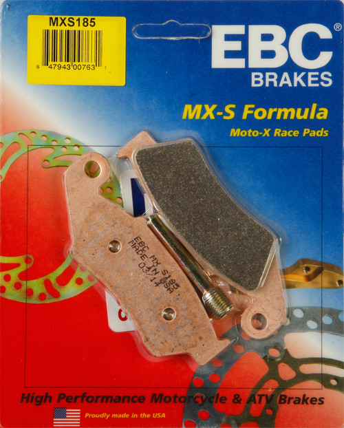 EBC MXS185 Brake Pads for Enhanced Stopping Power and Durability