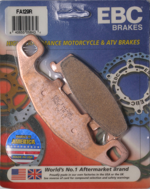 EBC FA129R Brake Pads for Enhanced Stopping Power and Durability