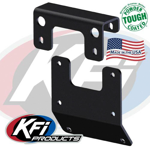 KFI Winch Mount Part Number 101390 – Durable Steel Mounting Solution for Your Winch