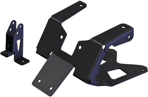 KFI 100920 Winch Mount - Heavy Duty 3/16 inch Grade 50 Steel with Black Powder Coat