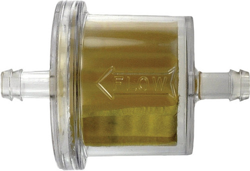 VISU-FILTER 8438-03-9909 20/Card 1/4" Fuel Filter - High Capacity Gas, Diesel & Alcohol Resistant Housings