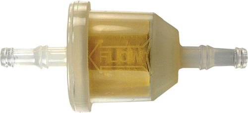 VISU-FILTER High Flow / High Capacity Fuel Filter 1/4 and 5/16 Inch for Gasoline and Gasohol