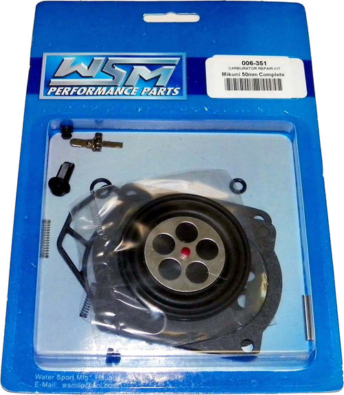 WSM Carburetor Kit for Mikuni 50mm - Part Number 006-351