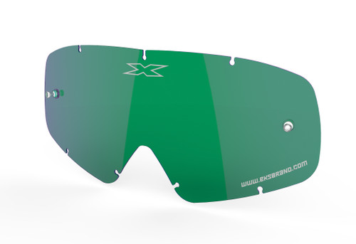 EKS Brand Go X X Grom Lens with Green Mirror Coating, Part #067-42260
