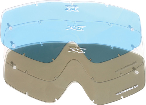 EKS Brand Go X Smoke Lens - High-Quality Anti-Fog Polycarbonate Design