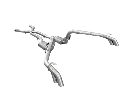 ARH Pontiac Trans AM Header Back System - 3" x 3" / Slash Cut Quad-Tips - 110040