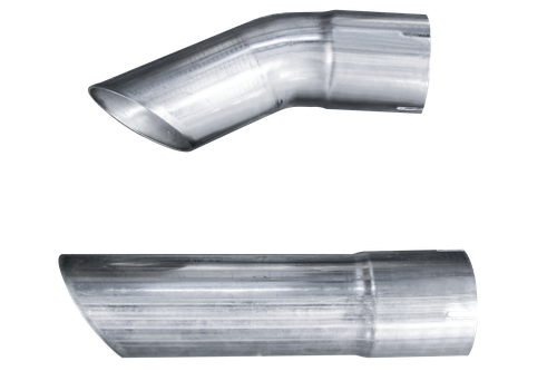 ARH Fox Body Mustang Tips - LX Angle Cut Tips / 2-1/2" - 160168