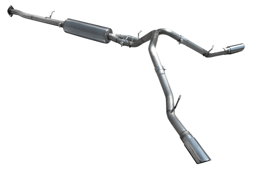 ARH GMC Truck 2014-2018 Dual Exit Catback - 3" x 3" - GMT-14300CTBK