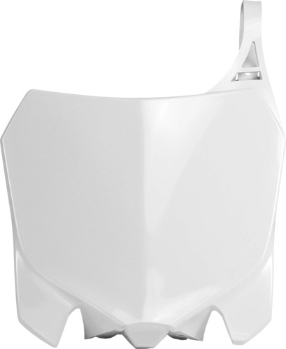 Acerbis 2314360002 Front Number Plate in White