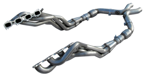 ARH Shelby Mustang GT500 2011-2014 Long System - 1-7/8" x 3" / With Cats / H-Pipe - MTSH5-11178300LSHWC