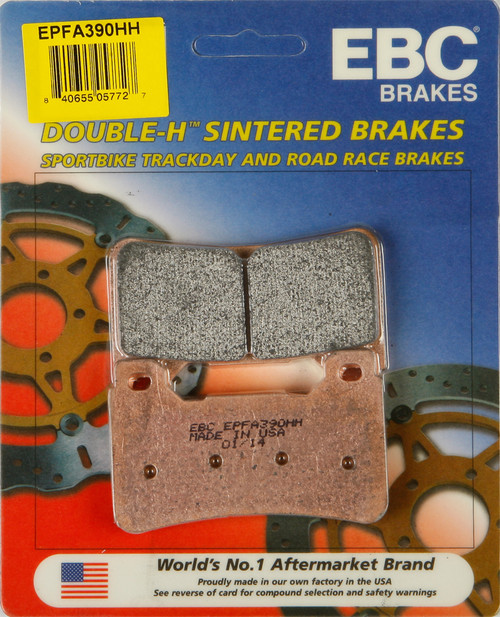 EBC Extreme Pro Brake Pads EPFA390HH for Sportbikes and Cruisers