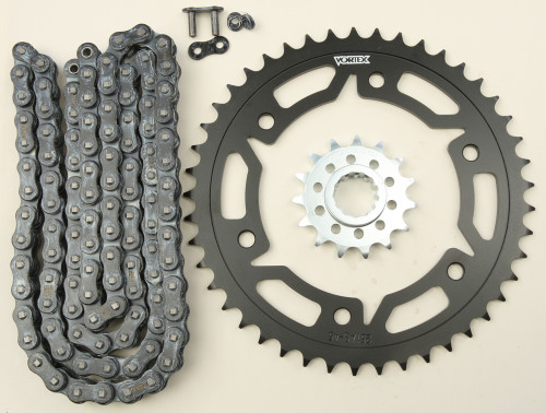 Vortex CK6345 Sprocket and Chain Kit for 15/45T Steel Sx3 520 Chain