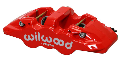 Wilwood caliper AERO4 1.38/1.38 1.10 rotor red - 120-17724-RD Photo - Primary