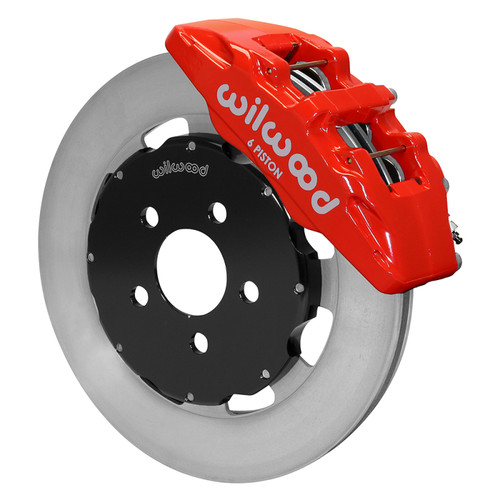 Wilwood kit front DP6A PT 01-10 SRT/4 03-05 12.19 rotor red - 140-16827-R Photo - Primary