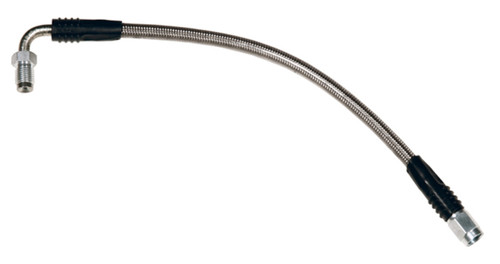 Wilwood flexline brake 10.5IN. OAL -3 hose 90 deg IF MALEX3/8 swivel - 220-10711 Photo - Primary