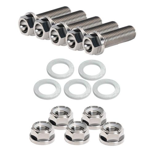 Wilwood bolt kit axle clamp 3/8-24X1.125 LG titanium - 230-17887 Photo - Primary