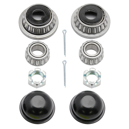Wilwood kit 2-PK bearing seal LOCKNUT/CAP 55-57 chevy pro spindle - 370-17085-2 Photo - Primary