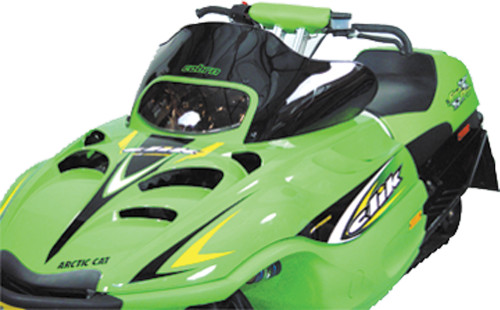 POWERMADD Cobra Windshield X Low Black for 10.25-Inch Models (Part #12323)