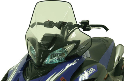 POWERMADD Cobra Windshield Tall Clear and Black for Yamaha Apex and Vector – Part 15640