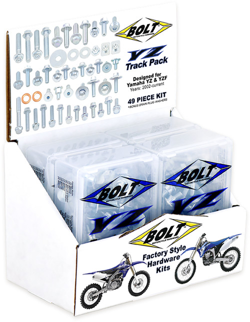 BOLT Yamaha YZ Track Pack 6-Piece Set (Part #2014-6YZTP) for YZ, YZF, and WRF Models