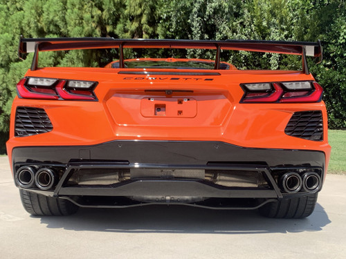 B&B Exhaust Chevy C8 Corvette Stingray Bullet Exhaust System #FCOR-0760 4.5″ Carbon Fiber Tips *NO AFM VALVE*