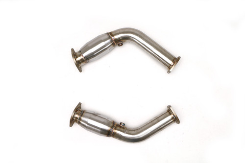 B&B Exhaust Cadillac CTS-V Front Pipes with Cats (for BBE Headers Only) #FDOM-0338