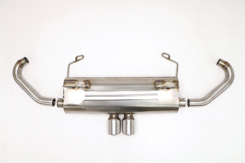 B&B Exhaust Porsche Boxster Muffler (Round Tips) #FPOR-0950