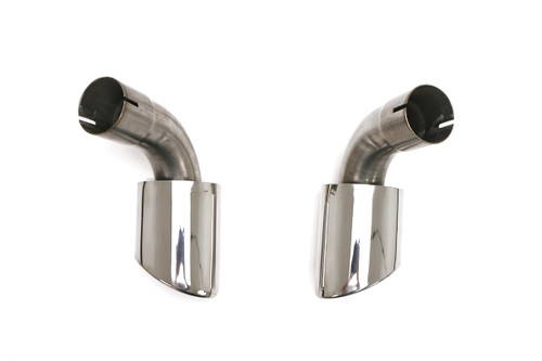 B&B Exhaust Porsche 996 Optional Elliptical Tips Upgrade, Pair (Oval Tips) #FPOR-2005