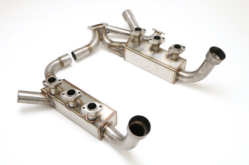 B&B Exhaust Porsche C2 Turbo Header with Heat Exchangers 1-5/8″ (Requires install kit) #FPOR-0130