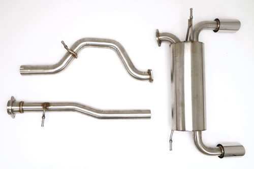 B&B Exhaust Hummer H3 Cat Back Exhaust System 3.7L #FTRU-0550