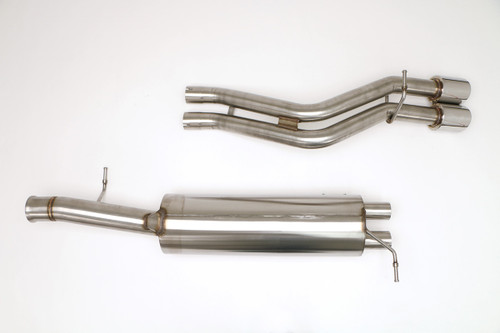 B&B Exhaust Hummer H2 True Dual Catback 6.0L and 6.2L (Round Tips) #FTRU-0561