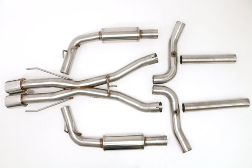 B&B Exhaust Dodge Viper GTS Header Back Exhaust System without Cats (Oval Tips) #FVIP-0120