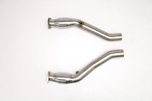B&B Exhaust Cadillac CTS-V Front Pipes with High-Flow Cats #FDOM-0313